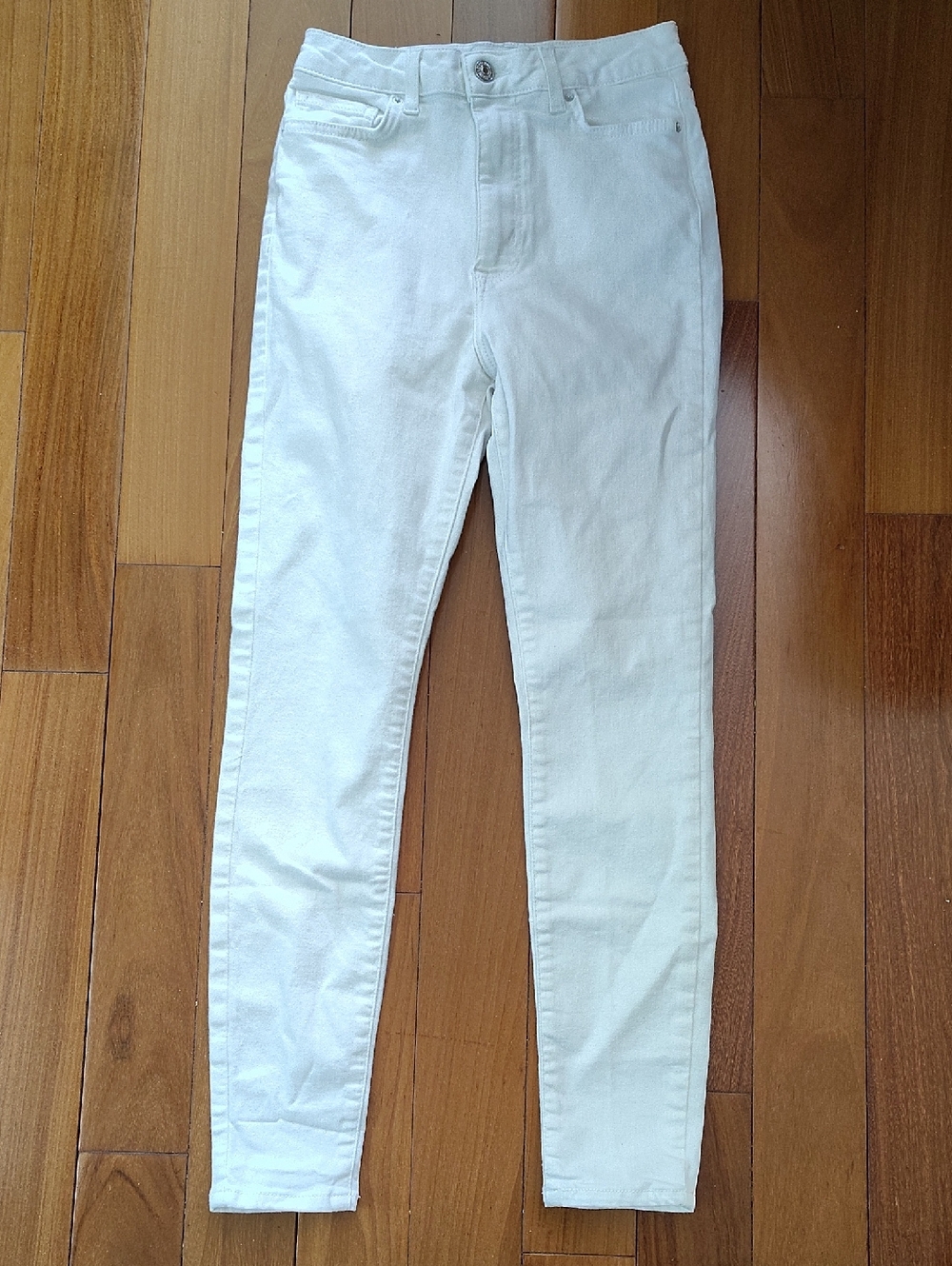 Forever 21 White Skinny Jeans